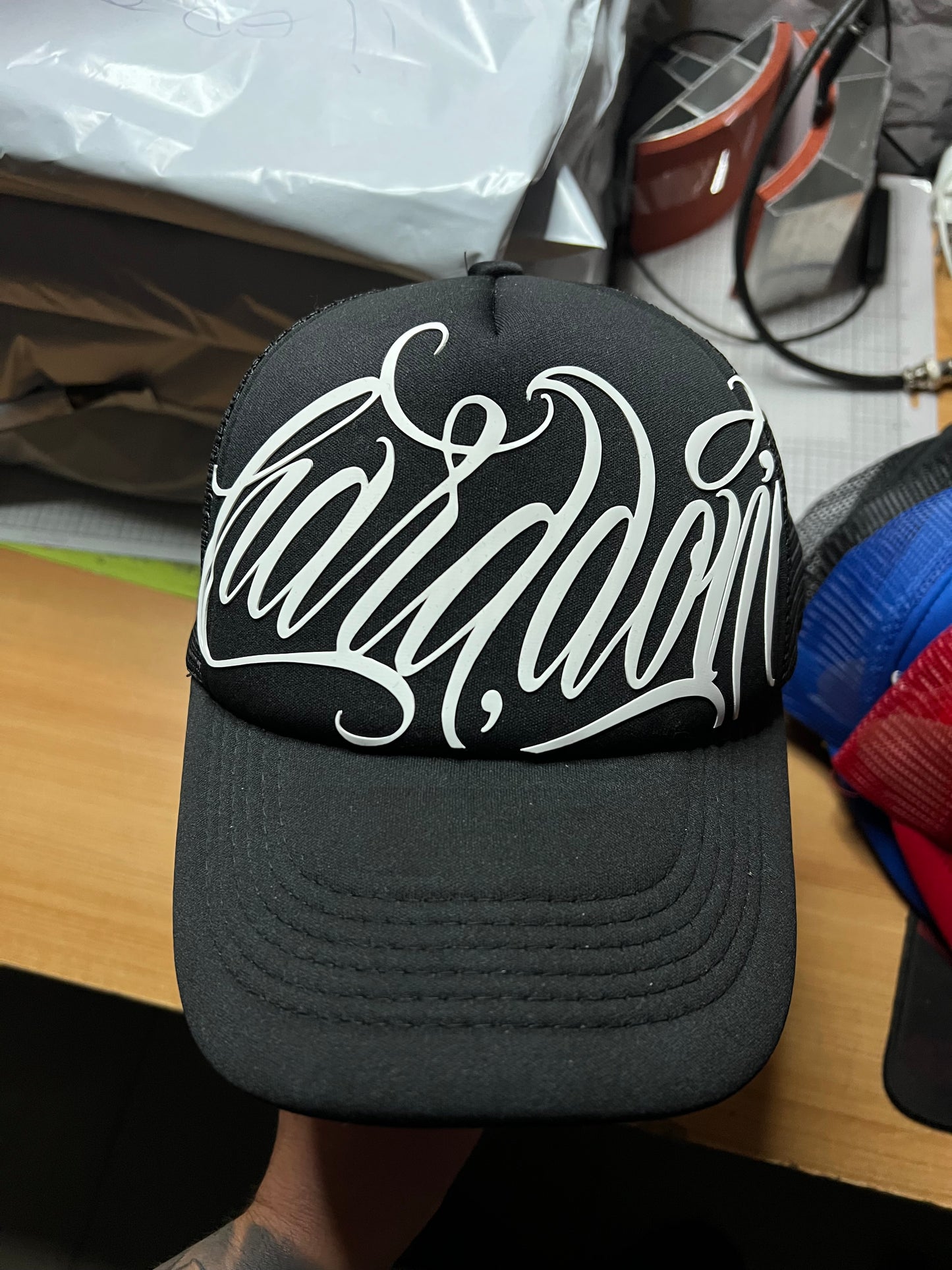 Gorro GT Lettering Negro