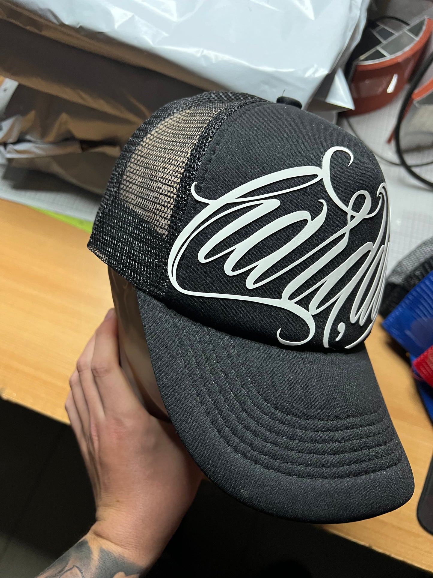 Gorro GT Lettering Negro