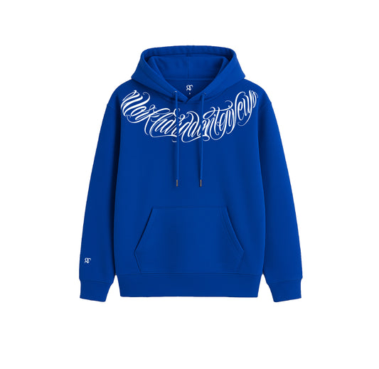Hoodie GT Lettering Azul rey