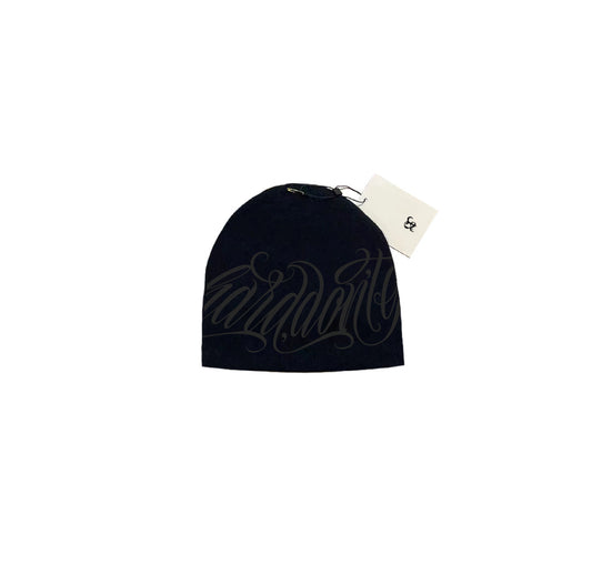 Skull Cap GT Lettering Negro y Negro