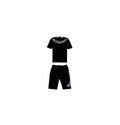 Conjunto Verano GT Black Negro y Blanco