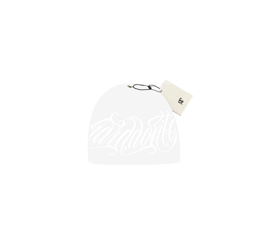 Skull Cap GT Lettering Blanco y Blanco