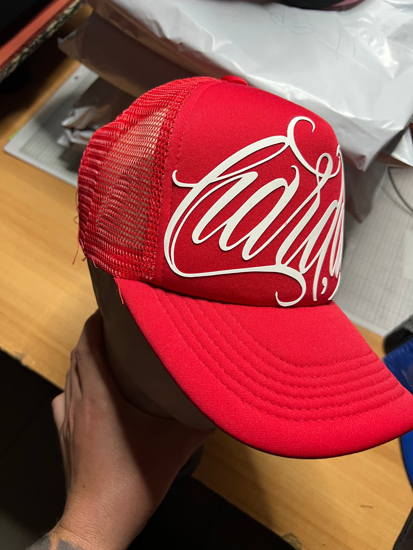 Gorro GT Lettering Rojo