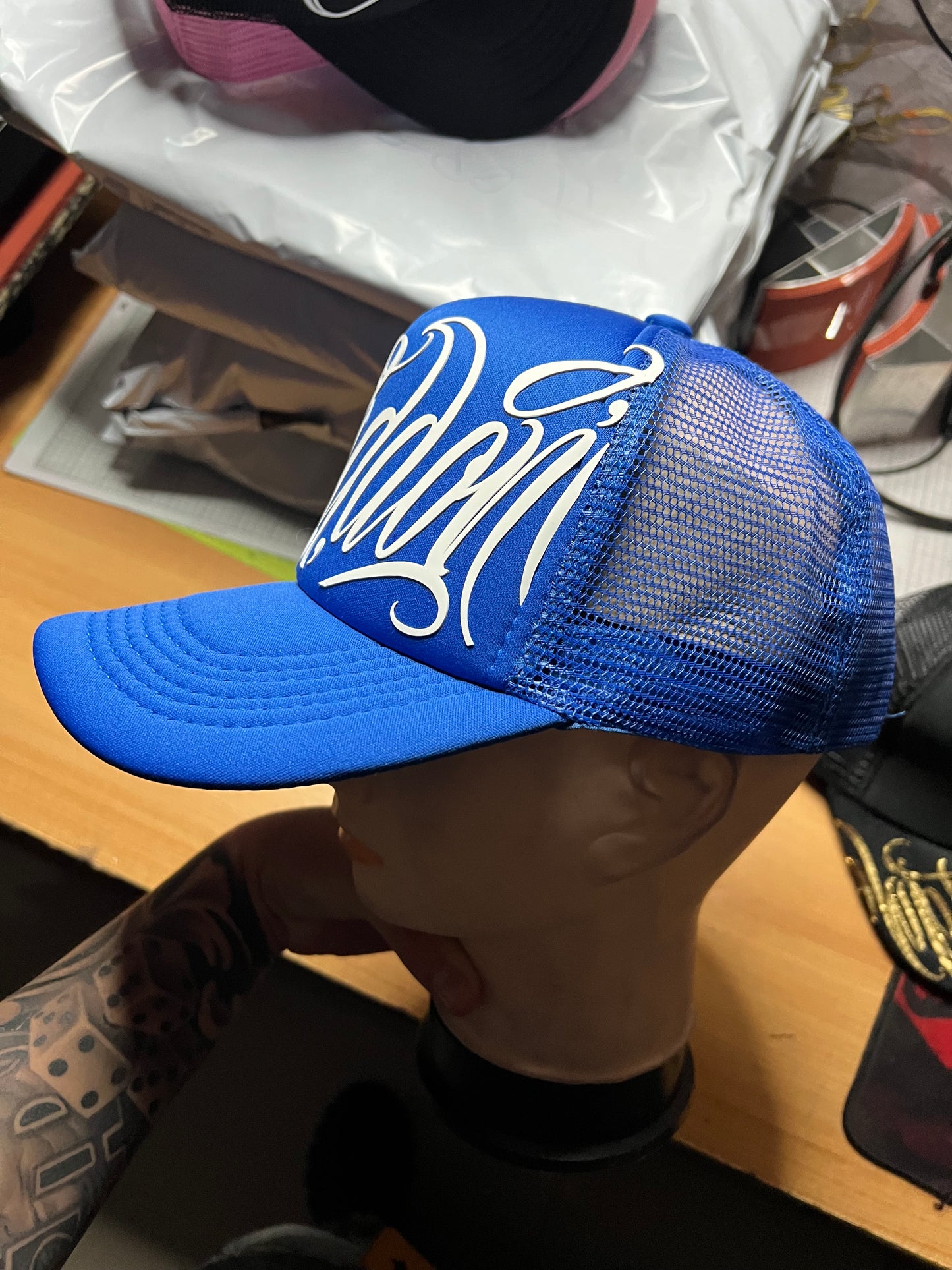 Gorro GT Lettering Azul