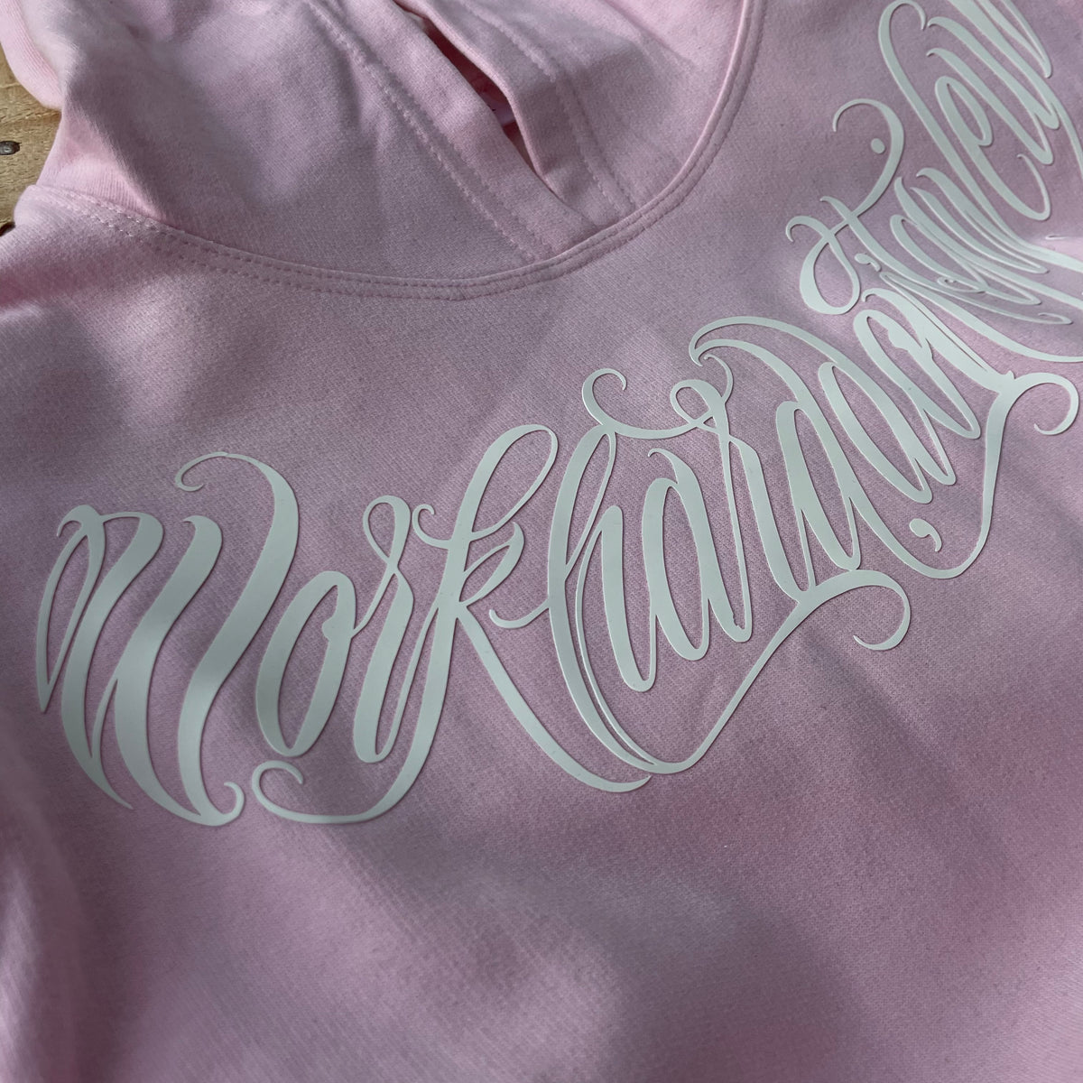 Hoodie GT Lettering Rosa