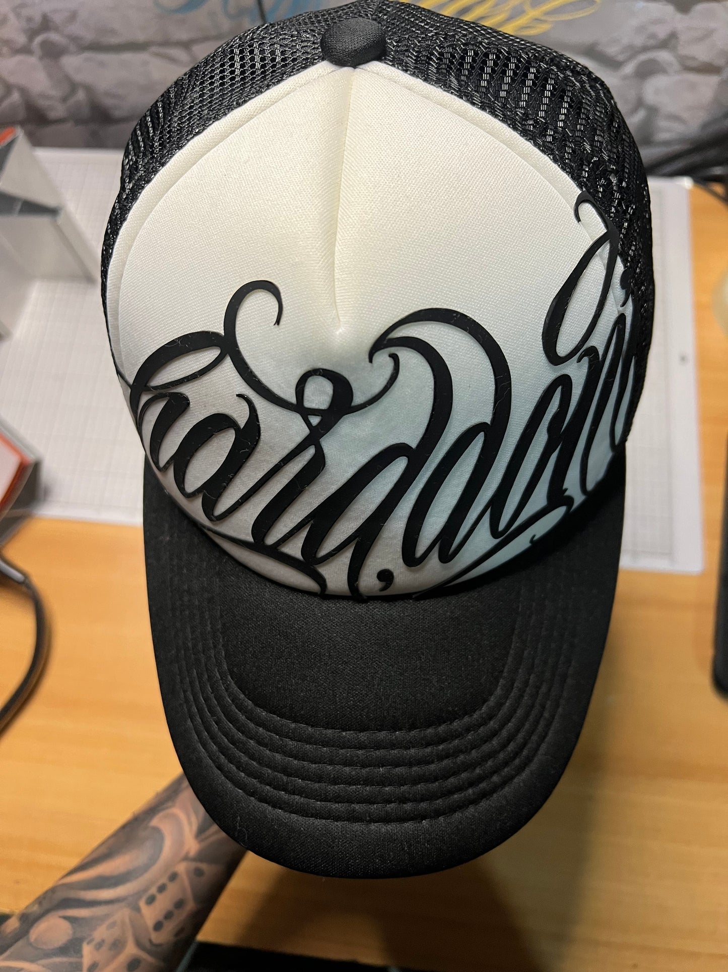 Gorro GT Lettering Chrome