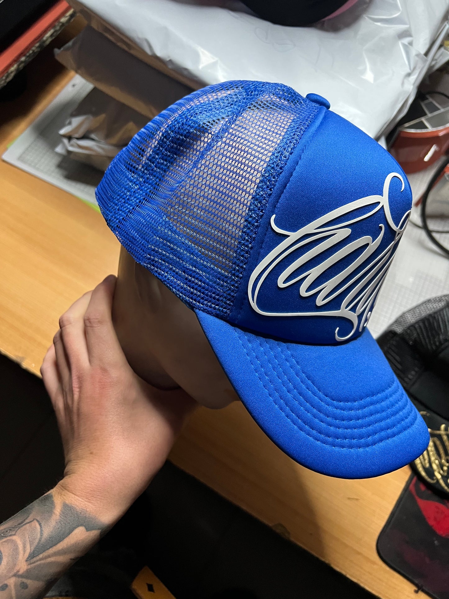 Gorro GT Lettering Azul
