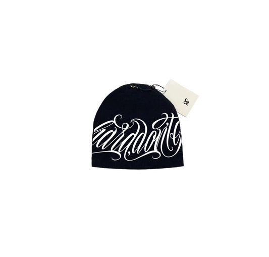 Skull Cap GT Lettering Negro