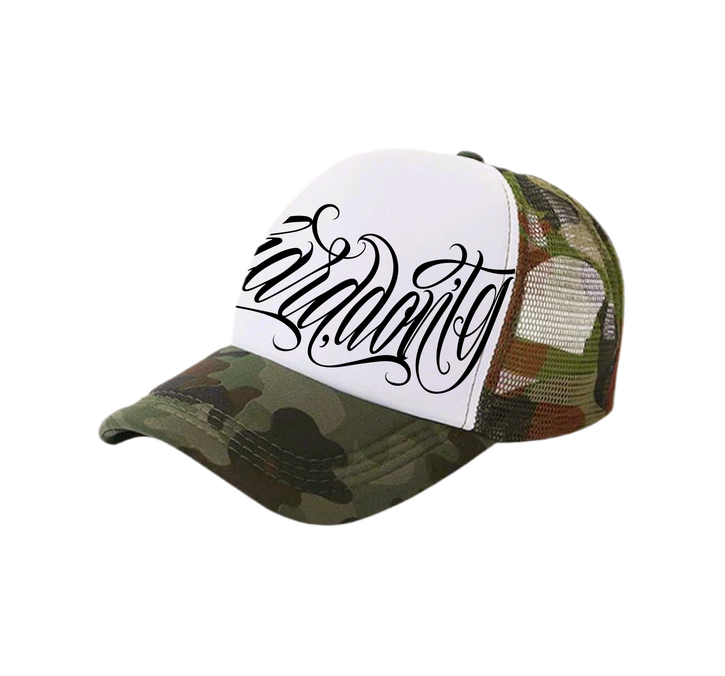 Gorro Curvo “GT Lettering Camo”