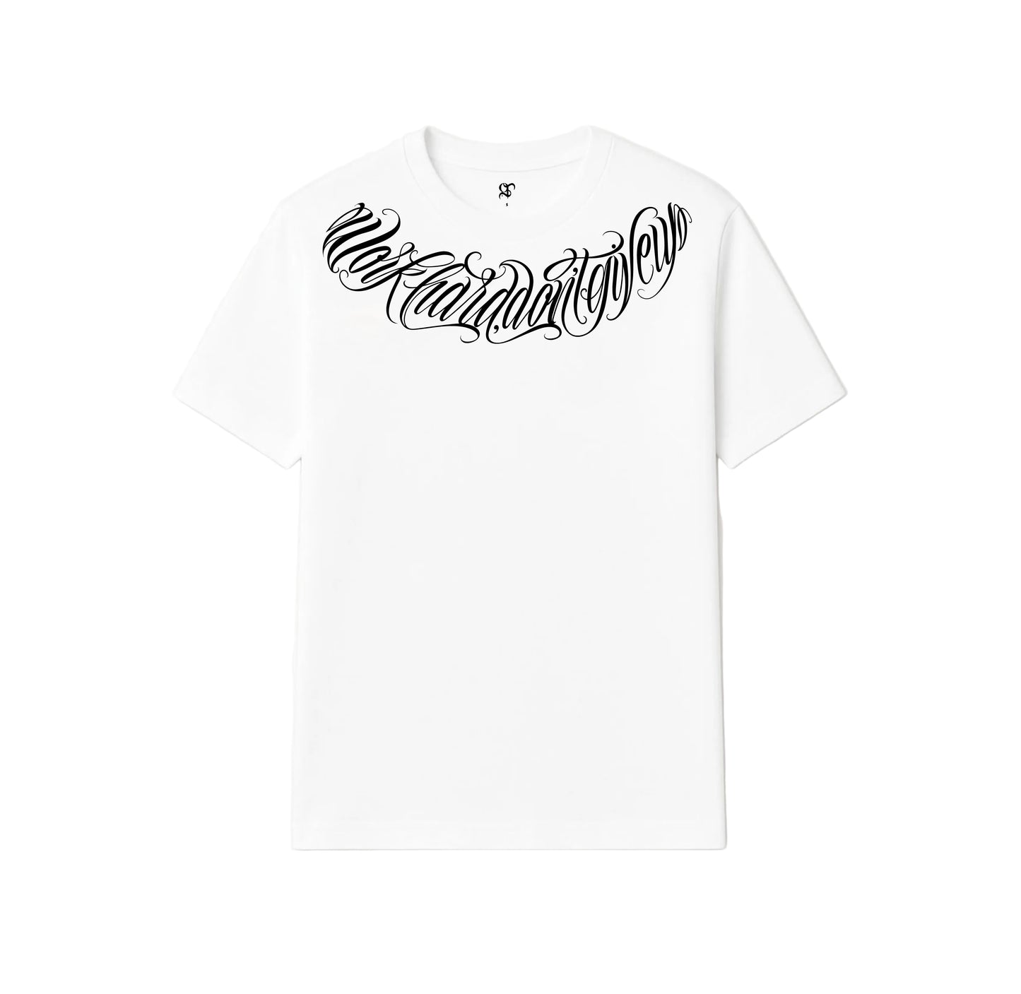 T-shirt GT lettering Blanco y Negro