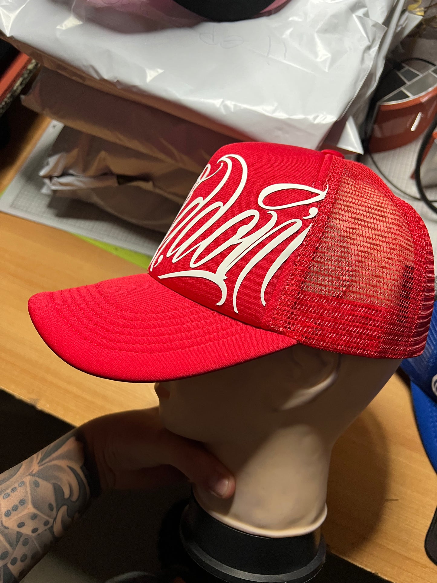 Gorro GT Lettering Rojo